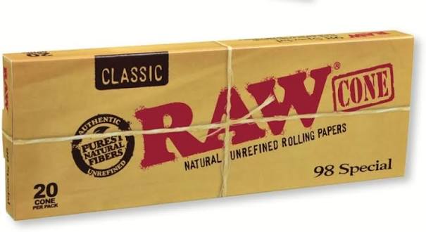 Product image Raw Natural Unrefined PreRolled Cones  11/4" Size (6 Pack) 1