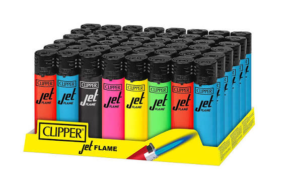 Jet Flame Refillable Lighters  Assorted