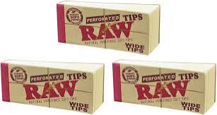 Product image Raw Rolling Paper Perforated Wide Tips 1