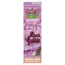 Juicy Jay's Terp Enhanced Hemp Wraps  Purple Gelato