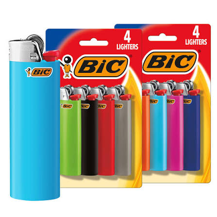 Bic Regular Lighter  Assorted